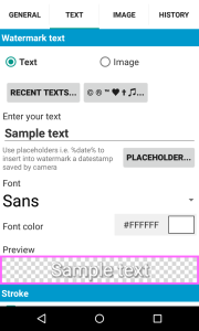 اسکرین شات 6 برنامه Add Watermark Lite