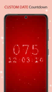 اسکرین شات برنامه Countdown Live Wallpaper 1