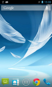 اسکرین شات برنامه Feather 2 Live Wallpaper 2