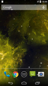 اسکرین شات برنامه Galaxy Nebula Live Wallpaper 4