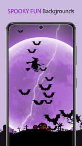 اسکرین شات برنامه Halloween Live Wallpaper 1