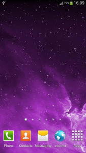 اسکرین شات برنامه Galaxy Parallax Live Wallpaper 2