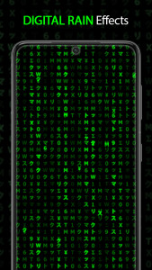 اسکرین شات برنامه Matrix Live Wallpaper 1