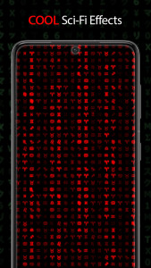 اسکرین شات برنامه Matrix Live Wallpaper 3