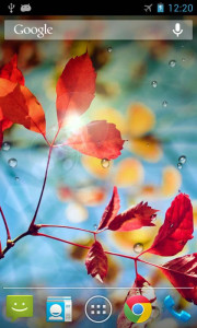 اسکرین شات برنامه Rains Live Wallpaper 2