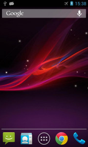 اسکرین شات برنامه Wave Z Live Wallpaper 4