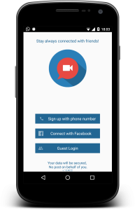 اسکرین شات 1 برنامه AW - video calls and chat