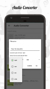 اسکرین شات برنامه Audio Editor : Cut,Merge,Mix Extract Convert Audio 5