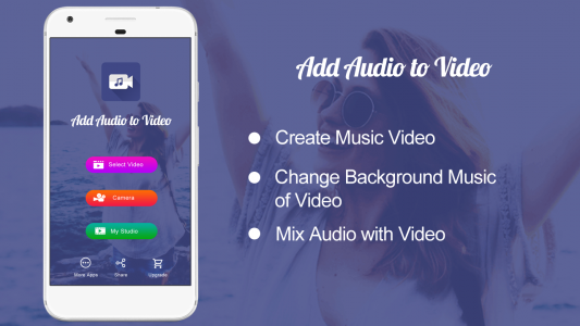 اسکرین شات برنامه Add Audio to Video & Trim 1