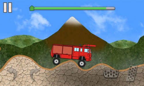 اسکرین شات بازی Fire Trucker 2