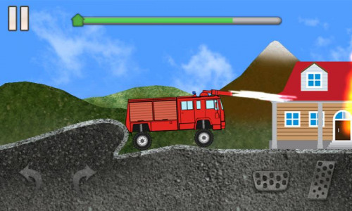 اسکرین شات بازی Fire Trucker 4