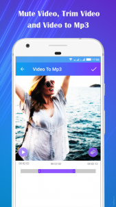 اسکرین شات برنامه Video to Mp3 : Mute Trim Mix 3