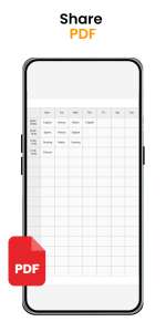اسکرین شات 3 برنامه TimetableNotes