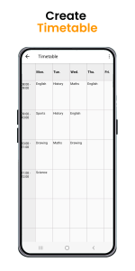 اسکرین شات 1 برنامه TimetableNotes