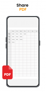 اسکرین شات برنامه TimetableNotes 3