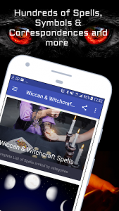 اسکرین شات برنامه Wiccan and Witchcraft Spells 1
