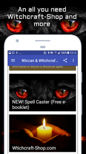 اسکرین شات برنامه Wiccan and Witchcraft Spells 6