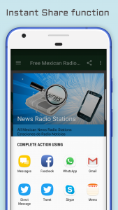 اسکرین شات برنامه All Mexican Online Radios 4