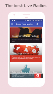 اسکرین شات برنامه Bossa Nova Music Radio 1