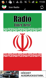 اسکرین شات برنامه Iran Radio Music & News 1