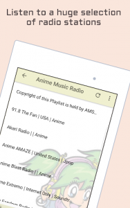 اسکرین شات برنامه Anime Radio Music Soundtracks 6
