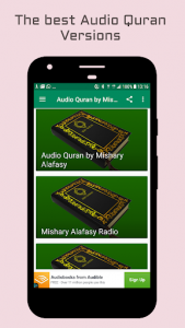 اسکرین شات برنامه Audio Quran by Mishary Alafasy 1