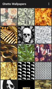 اسکرین شات 1 برنامه Ghetto Wallpapers