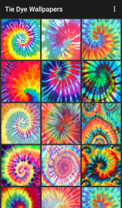 اسکرین شات برنامه Tie Dye Wallpapers 1