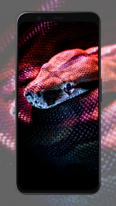 اسکرین شات برنامه Snake Wallpapers 8