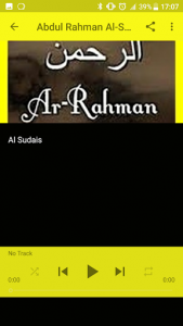 اسکرین شات برنامه Surah Ar Rahman MP3 4