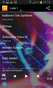 اسکرین شات برنامه Turkish Music Top 50 3