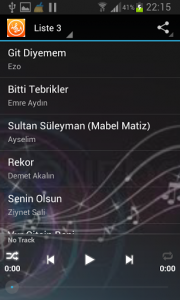 اسکرین شات برنامه Turkish Music Top 50 5