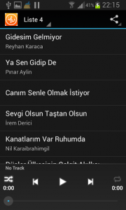 اسکرین شات برنامه Turkish Music Top 50 6