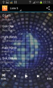 اسکرین شات برنامه Turkish Music Top 50 7