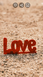 اسکرین شات 2 برنامه Love Wallpapers