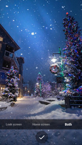 اسکرین شات 3 برنامه Christmas Wallpapers