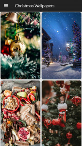 اسکرین شات 1 برنامه Christmas Wallpapers