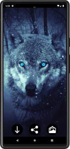 اسکرین شات برنامه Wolf Wallpapers 3