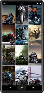 اسکرین شات برنامه Motorcycle Wallpapers 5