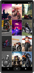 اسکرین شات برنامه Motorcycle Wallpapers 4