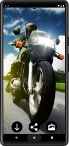 اسکرین شات برنامه Motorcycle Wallpapers 1