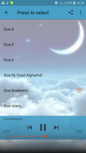 اسکرین شات برنامه Dua Islamic Ringtone 6