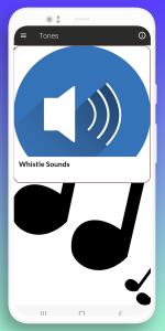 اسکرین شات برنامه Whistle Ringtones 3