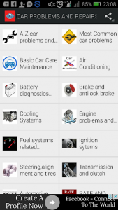 اسکرین شات برنامه CAR PROBLEMS AND REPAIRS 1