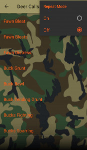 اسکرین شات 8 برنامه Deer Hunting Calls Soundboard