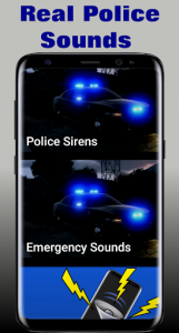 اسکرین شات برنامه Police Sirens & Sounds 1