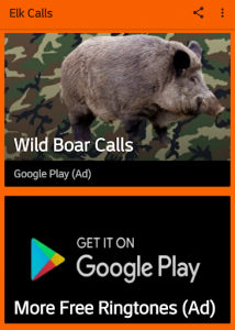 اسکرین شات برنامه Elk Hunting Calls 4