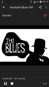 اسکرین شات برنامه Blues music radio 5