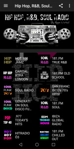 اسکرین شات 1 برنامه Hip Hop & Rap music