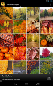 اسکرین شات برنامه Autumn Wallpapers 5
